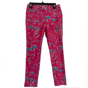 Lilly Pulitzer Kelly Ankle Length Skinny Pant Sz 4